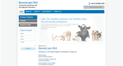 Desktop Screenshot of investcare-vet.com